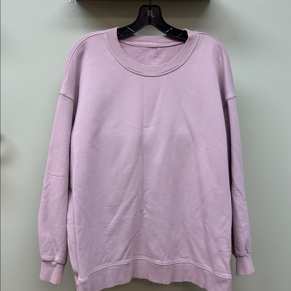 lululemon athletica Light Purple Crew Neck Sweater